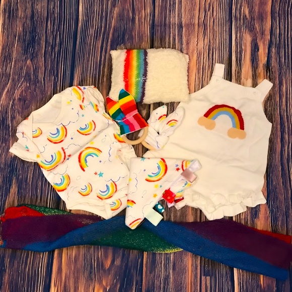 Rainbow Baby gift basket for expecting mommy’s & daddy’s - Picture 1 of 14